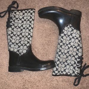 Coach Rain Boots